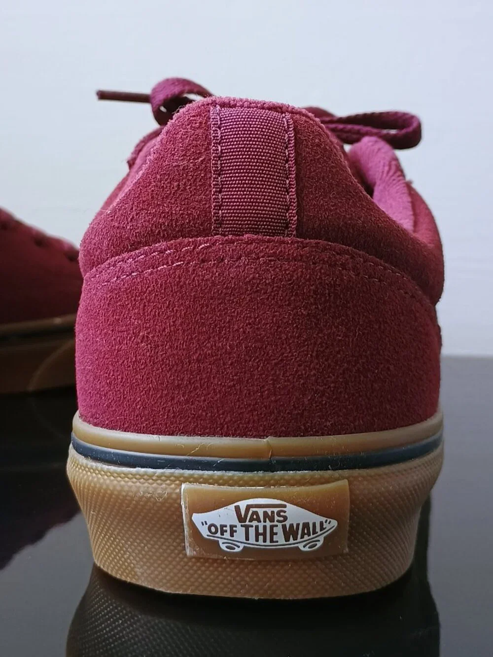 Vans Men's Seldan Suede Sneaker in Warm Amber Tone & Vintage Charm Port / Gum